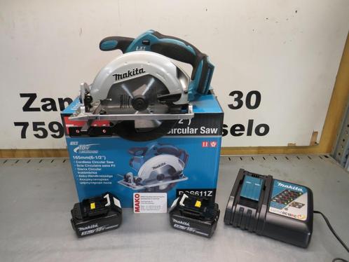 Makita DSS611 18V Li-ion accu cirkelzaag 165mm accu''s lader, Doe-het-zelf en Verbouw, Gereedschap | Handgereedschap, Nieuw, Ophalen of Verzenden