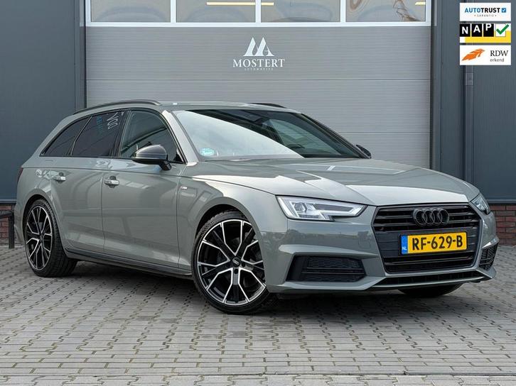 Audi A4 Avant 1.4 TFSI/150pk Sport S line black edition|2017, Auto's, Audi, Bedrijf, Te koop, A4, ABS, Airbags, Airconditioning