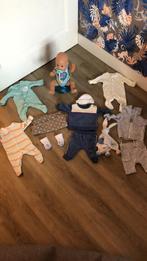 Jongens babyborn pop met kleertjes, Kinderen en Baby's, Speelgoed | Poppen, Ophalen of Verzenden, Zo goed als nieuw, Babypop