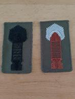 Scherp schutters emblemen, Verzamelen, Militaria | Algemeen, Verzenden, Landmacht, Nederland, Embleem of Badge