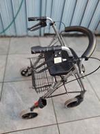 Rollator grijs, Ophalen, Opvouwbaar, Gebruikt
