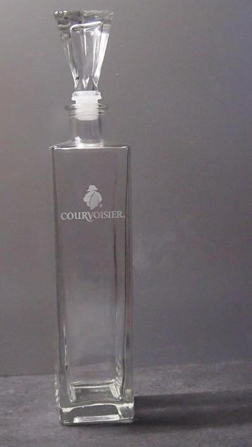Design glas Karaf ets Logo COURVOISIER Cognac trf Napoleon