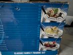 Familie Fondueset - Compleet!, Ophalen of Verzenden, Gebruikt, Brander, Fondueset