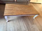 Brocante salon tafel, Huis en Inrichting, 100 tot 150 cm, Zo goed als nieuw, Minder dan 50 cm, Rechthoekig