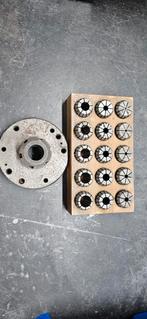 Kleine draaibank snel wissel en spantangset, Ophalen of Verzenden, Metaaldraaibank