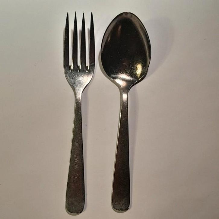 KLM verschillend bestek, Verzamelen, Luchtvaart en Vliegtuigspotten, Gebruikt, Overige typen, Ophalen of Verzenden