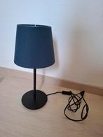 Tafellamp met kap blauw, Ophalen, Gebruikt, Blauw, Rond