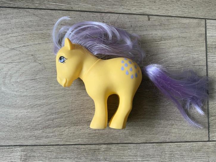 1982 Hasbro G1 My Little Pony Lemon Drop, Kinderen en Baby's, Speelgoed | My Little Pony, Zo goed als nieuw, Ophalen of Verzenden