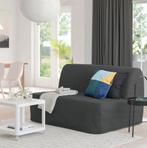 Ikea Lycksele Havet Slaapbank 140x188 - Zwart, Ophalen, Zwart, Tweepersoons, Zo goed als nieuw