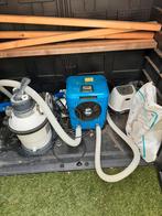 Zwembad Warmtepomp, Zandfilter & Zoutgenerator + Kast, Ophalen, Gebruikt, Zwembadpomp