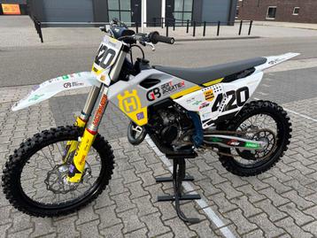 Husqvarna tc125 bj 2023 27 uur beschikbaar voor biedingen