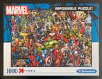 Marvel Impossible puzzel 1000 stukjes, Hobby en Vrije tijd, Denksport en Puzzels, Gebruikt, Ophalen of Verzenden, 500 t/m 1500 stukjes