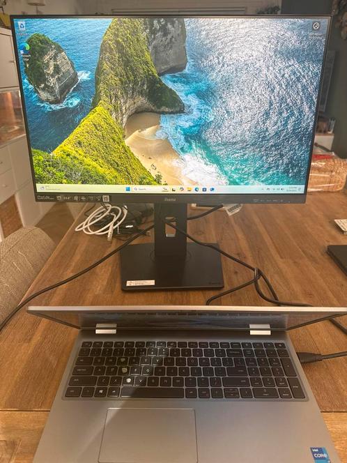 Iiyama Prolite XUB2497HSN B2- 24 inch, Computers en Software, Monitoren, Zo goed als nieuw, 61 t/m 100 Hz, DisplayPort, HDMI, USB-C