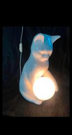 Vintage Mid Century poezen kattenlamp, Ophalen