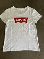 Wit shirtje van Levi’s maat S, Verzenden, Wit, Zo goed als nieuw, Korte mouw