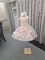 Exclusieve handgemaakte communiejurk inclusief accessoires, Ophalen, Zo goed als nieuw, Roze, Bruidsmeisjeskleding