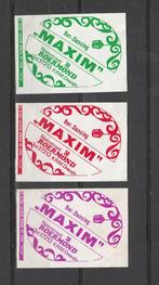 Lucifermerken, Roermond   (1591), Verzenden, Gebruikt, Luciferdoosjes of -merken