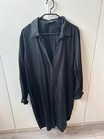 Zwarte overhemd jurk - Norah maat 42, Kleding | Dames, Jurken, Ophalen of Verzenden, Zo goed als nieuw, Maat 42/44 (L), Zwart