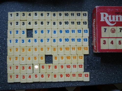 Onderdelen Rummikub mini aangeboden, Hobby en Vrije tijd, Gezelschapsspellen | Overige, Gebruikt, Ophalen of Verzenden