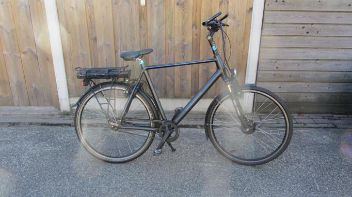 Top Aluminium Beltdrive 61cm Elektrische Herenfiets, Fietsen en Brommers, Fietsen | Heren | Herenfietsen, Zo goed als nieuw, Overige merken