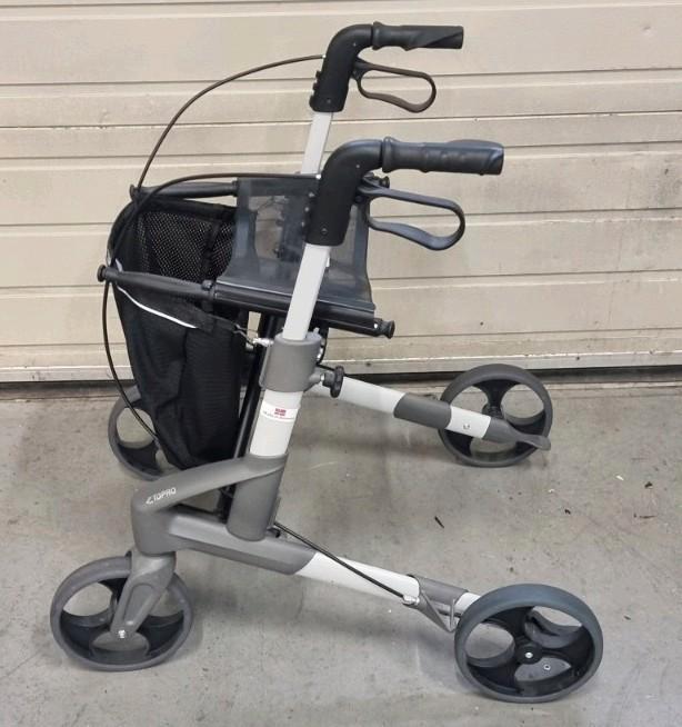 Topro Troja Original Plus Zilver grijs, Diversen, Rollators, Zo goed als nieuw, Lichtgewicht, Opvouwbaar, Ophalen