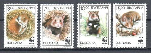 WWF set postzegels van de Veldhamster (Europese hamster), Postzegels en Munten, Postzegels | Thematische zegels, Postfris, Dier of Natuur