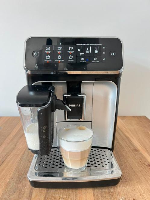 Philips latte go in topvorm vaderdag cadeau, Witgoed en Apparatuur, Koffiezetapparaten, Gebruikt, Gemalen koffie, Koffiebonen