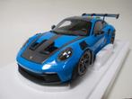 Porsche 911 GT3-RS 992 Blue Minichamps, Ophalen of Verzenden, Nieuw, MiniChamps