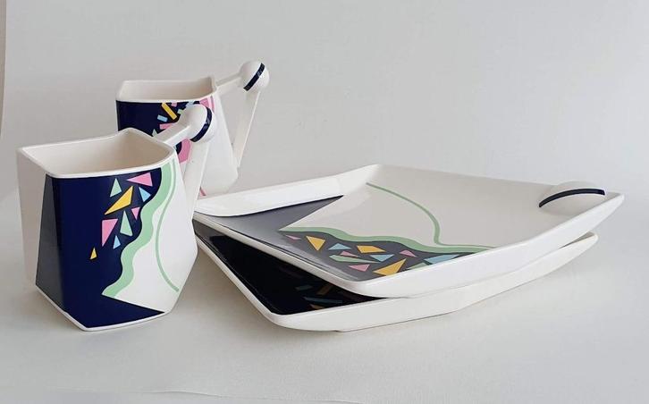 FujiMori serviesgoed (Collection Ultima), Huis en Inrichting, Keuken | Servies, Zo goed als nieuw, Kop(pen) en/of Schotel(s), Overige stijlen