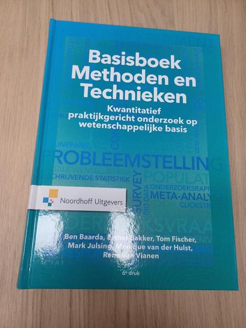 Basisboek Methoden en Technieken, Boeken, Studieboeken en Cursussen, Zo goed als nieuw, Ophalen of Verzenden