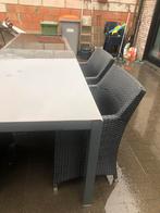 Tuinset, Ophalen, 4 zitplaatsen, Gebruikt, Eettafel