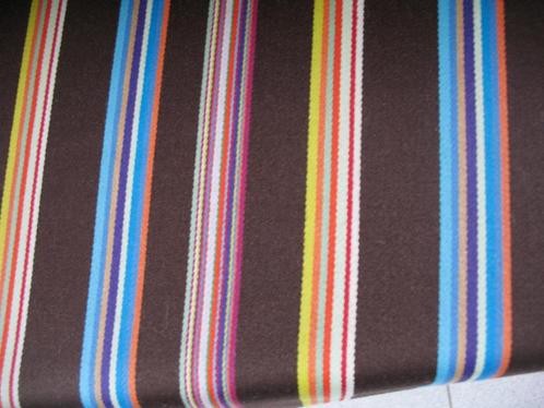 Maharam Rhythmic Stripe by Paul Smith; 4,45 meter meubelstof, Hobby en Vrije tijd, Stoffen en Lappen, Nieuw, Wol, 120 cm of meer