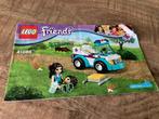 Lego Friends 41086 Dierenambulance, Ophalen of Verzenden, Zo goed als nieuw, Complete set, Lego