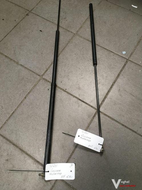 mercedes w201 gasveer motorkap, Auto-onderdelen, Carrosserie en Plaatwerk, Gebruikt, Ophalen of Verzenden