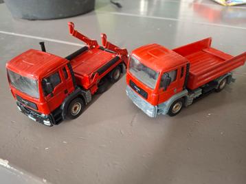 Siku MAN Trucks - Set van 2 beschikbaar voor biedingen