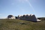 Mooi vrij uitzicht, ruime 6 pers. tent te huur op Vlieland, Caravans en Kamperen, Tenten, Ophalen, Zo goed als nieuw, Tot en met 6