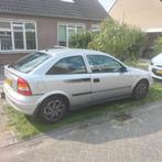 Opel Astra 1.6 8V 3D AUT 2001 Grijs, Auto's, 4 cilinders, Origineel Nederlands, 1100 kg, Euro 4