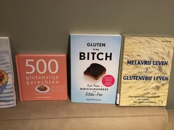 7 Glutenvrije Kook&bakboeken -Zo Goed Als Nieuw!Samen 15€ beschikbaar voor biedingen