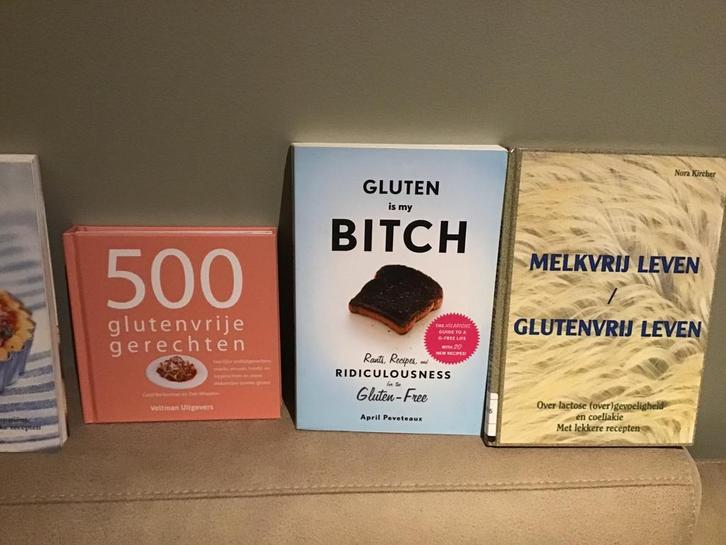 7 Glutenvrije Kook&bakboeken -Zo Goed Als Nieuw!Samen 15€, Boeken, Kookboeken, Zo goed als nieuw, Voorgerechten en Soepen, Europa