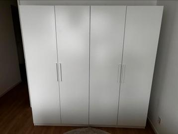 IKEA PAX Kledingkast 200x201x60 Wit beschikbaar voor biedingen