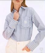 Bright Blue, Off White JoshV, Josh V gestreepte blouse XS., Blauw, Nieuw, Ophalen of Verzenden, Maat 34 (XS) of kleiner