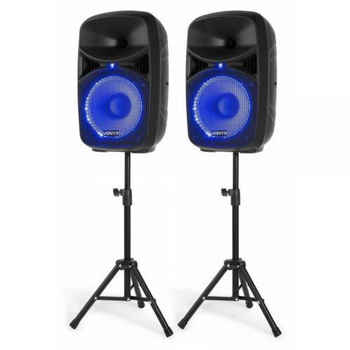 Speakerset disco, Karaoke huren Tilburg, Goirle, Poppel, Hobby en Vrije tijd, Feestartikelen | Verhuur, Zo goed als nieuw, Ophalen