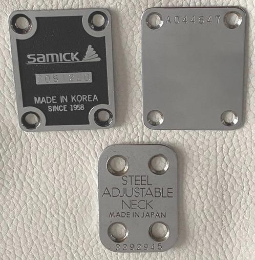 Div neckplates Fender /Samick/ Matsumoko, Muziek en Instrumenten, Instrumenten | Onderdelen, Gebruikt, Elektrische gitaar, Ophalen of Verzenden
