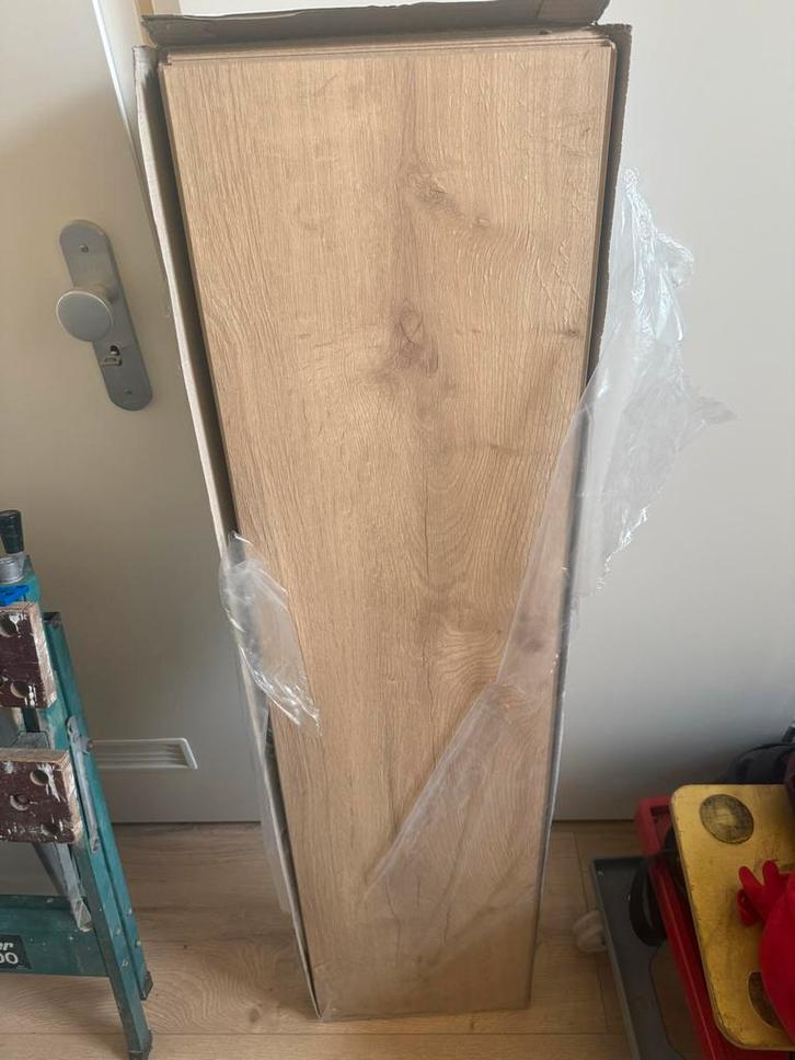 Laminaat Estoril - Bijna Volledig Pakket, Doe-het-zelf en Verbouw, Vloerdelen en Plavuizen, Zo goed als nieuw, Laminaat, Kunststof