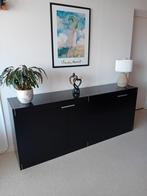 Hoogwaardig Pastoe Dressoir, 197 cm, zwart - Modern Design, Ophalen, Overige materialen, 150 tot 200 cm, Modern