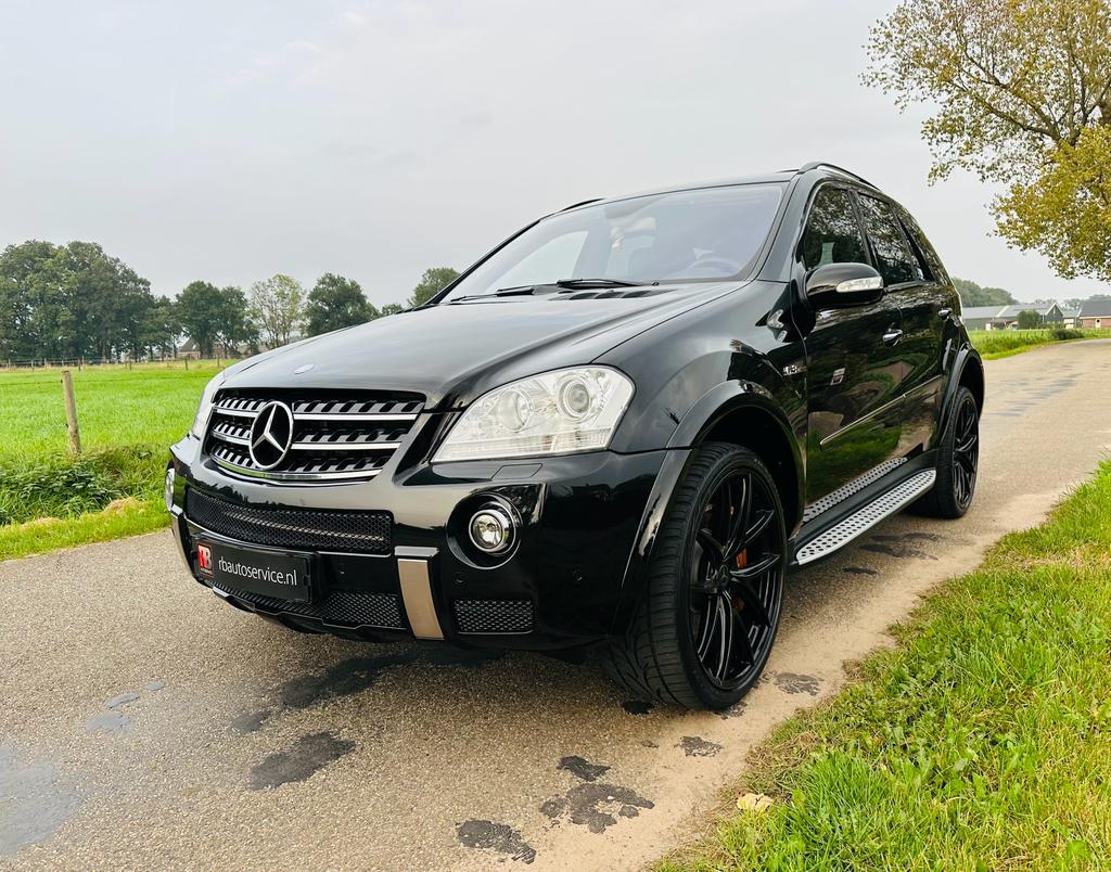 Mercedes-Benz M-Klasse 6.2 Ml63 AMG 4MATIC AUT 2006 Zwart, Auto's, Mercedes-Benz, Particulier, M-Klasse, Airbags, Airconditioning