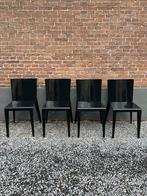 Set van 4 Molteni Alfa stoelen door Hannes Wettstein, 2001, Kunststof, Gebruikt, Zwart, Ophalen of Verzenden