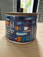 SMF Schramberg Majolika keramiek doos met houten deksel '60, Ophalen of Verzenden