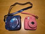 Instax mini 9 met tasje, Ophalen of Verzenden, Polaroid, Fuji
