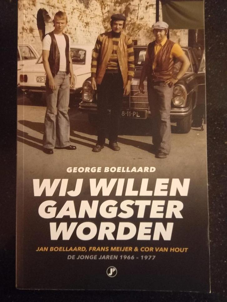 George Boellaard - Wij willen gangster worden, Boeken, Detectives, Zo goed als nieuw, Ophalen of Verzenden